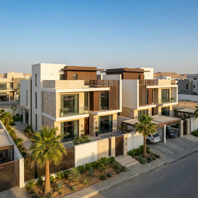 مجمع فلل دبلوكس حديث